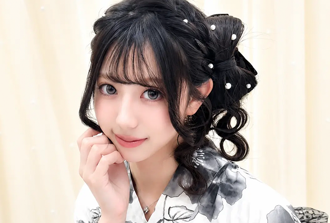 持ち込み浴衣着付け＋ヘアセット♪