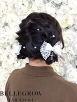 もこもこツインお団子