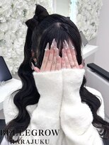 髪リボンりんごちゃんヘア