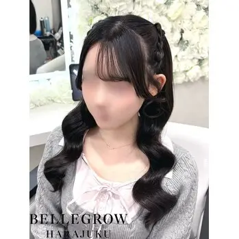 今人気急上昇中♪編みあげハーフツインで叶える、とびきり可愛い原宿ヘアセット