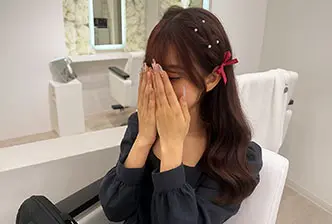 パール×リボンでガーリー上品♡原宿で叶うゆるふわヘアセット♪