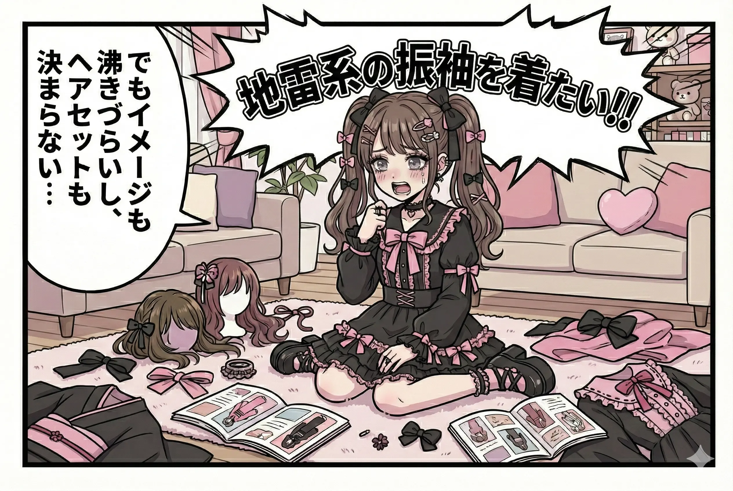 地雷系×振袖ヘアセット完全ガイド｜成人式・前撮りで“盛れて崩れない”可愛さはプロに任せて