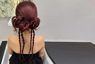 イベントにぴったり♪華やかカチモリスタイルで特別な日をもっと可愛く♡