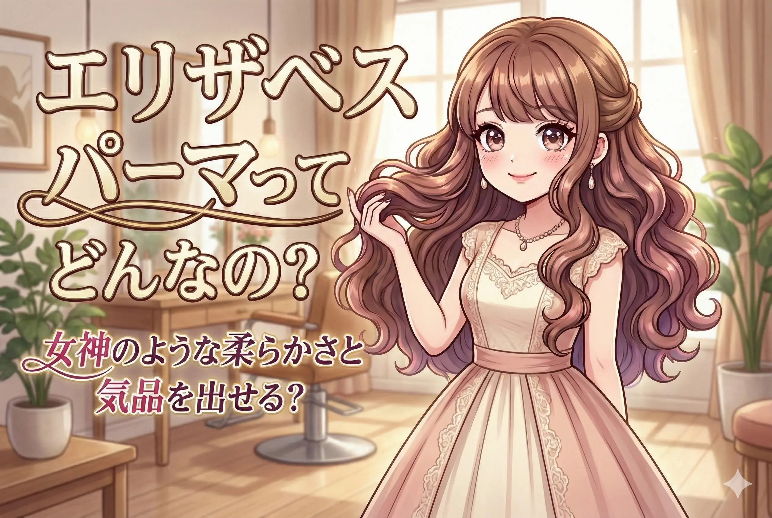 エリザベスパーマってどんなの？上品で可愛いを両立する“女神ヘア”の新定番
