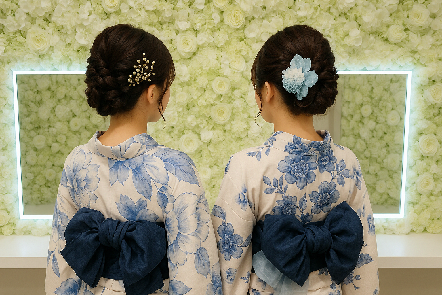 夏祭りをもっと特別に！浴衣にぴったりの涼しげヘアセット♪