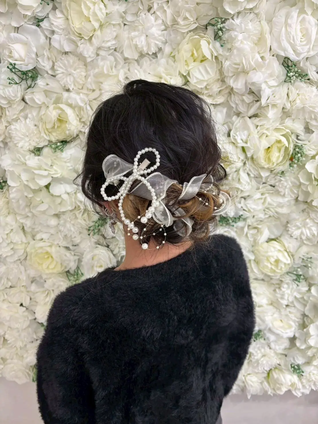 パールリボンで圧倒的ヒロイン感♡原宿で叶える最旬ヘアメイク完全ガイド