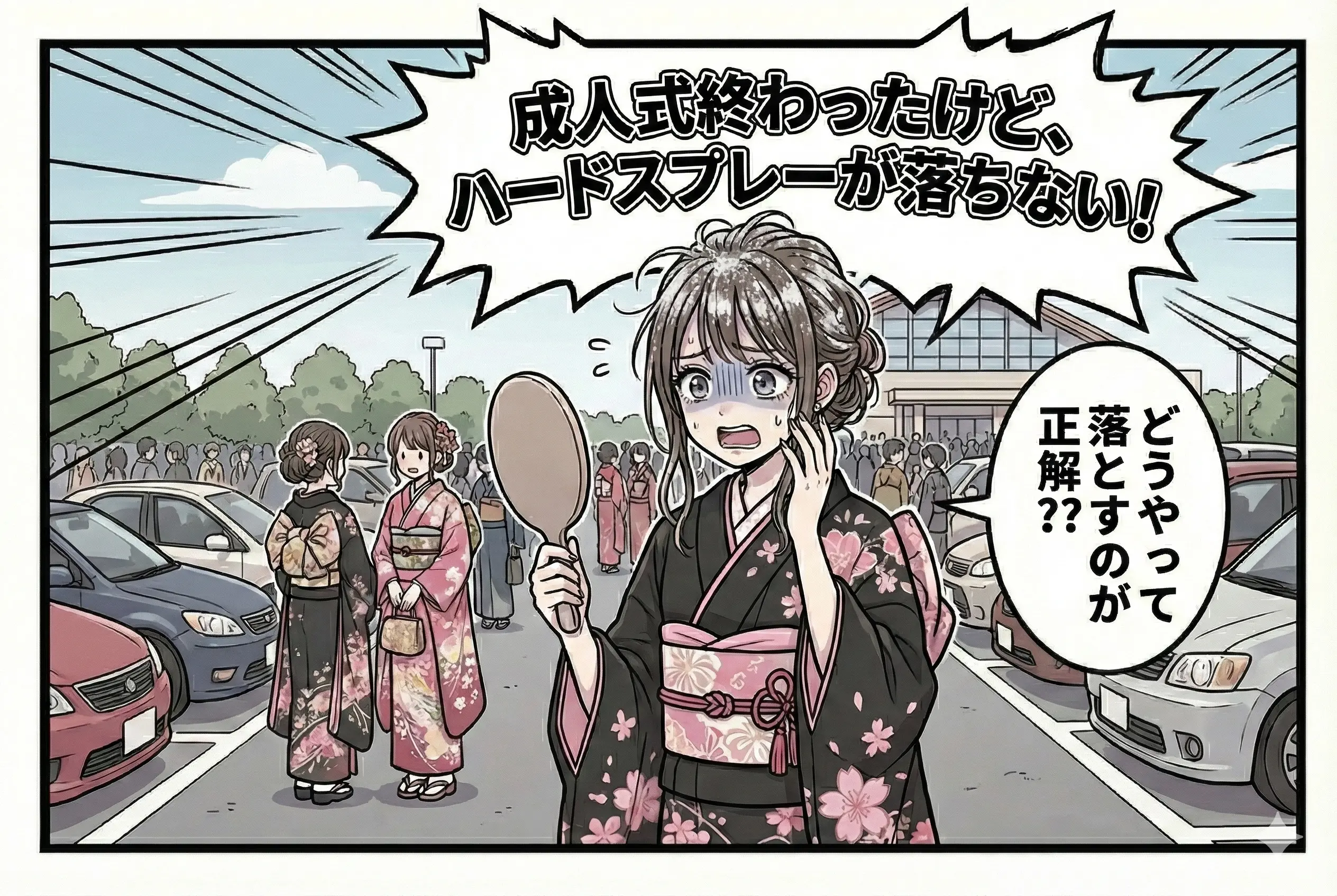 成人式のハードスプレーを正しく落とす方法｜ダメージを残さないアフターケア完全ガイド